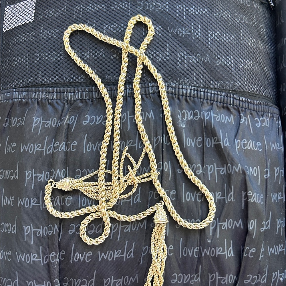 Kendra Scott Gold Rope Chain Necklace